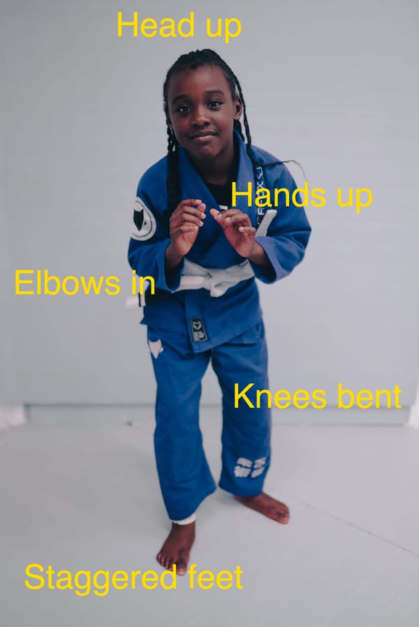 Kids Series: Stance - The first thing to teach